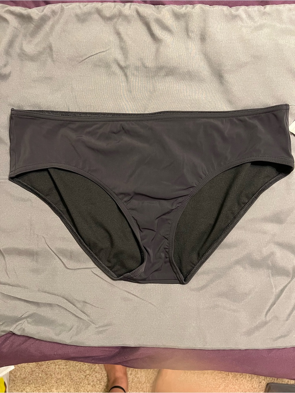 GapBody Black Classic Bikini Swim Bottom XL NWT